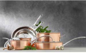 Calphalon Copper Cookware Set